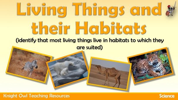 Living Things and their Habitats 1