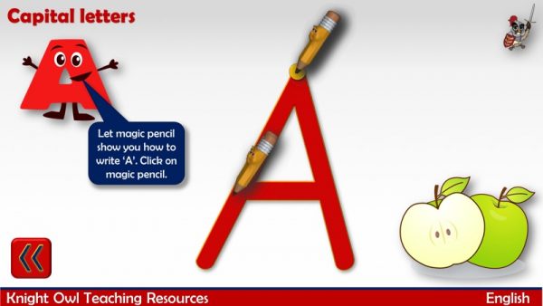 Capital Letters – A to M