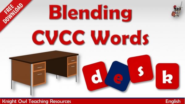 CVCC Words freebie