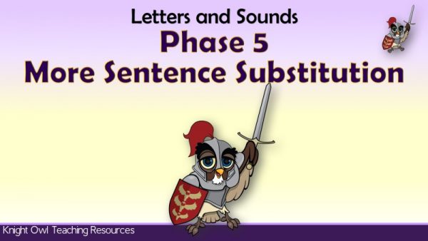 Phase 5 More Sentence Substitution1
