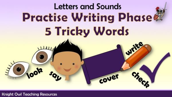 Practise Writing Phase 5 Tricky Words1