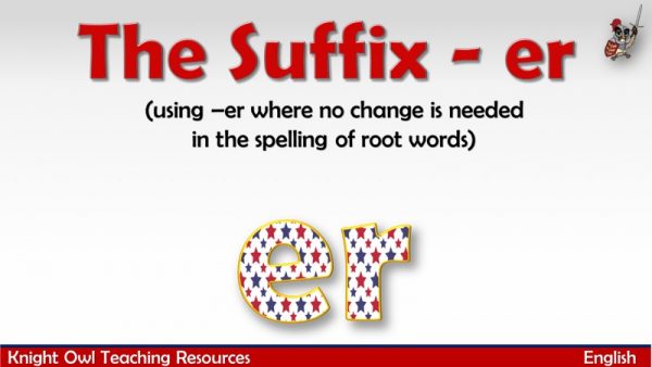 The Suffix - er1