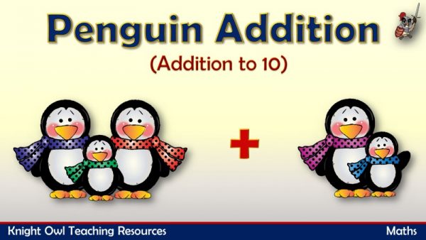 Penquin Addition - Addition to 10 1
