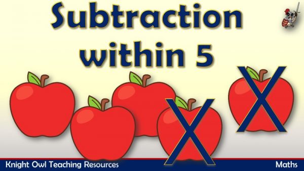 Subtraction within 5 (Fruit)1