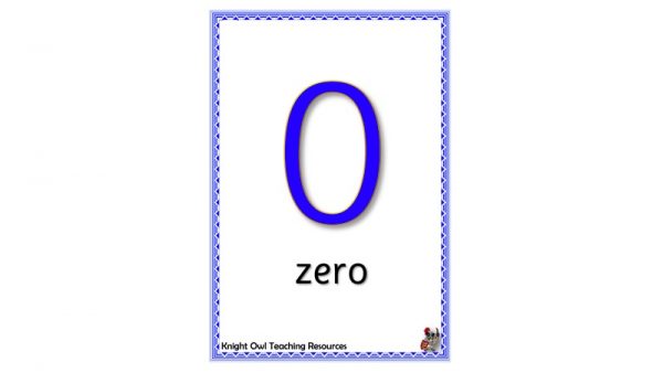 0-20 Digit Cards (Large)