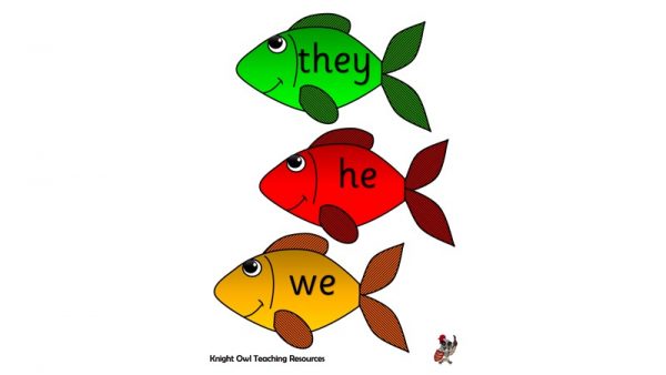 Tricky Word Fish 1