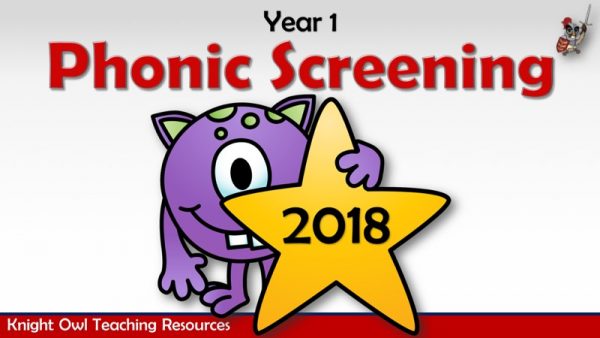 Phonic Screening 2018 1